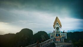 Tower in the jungle in Thailand